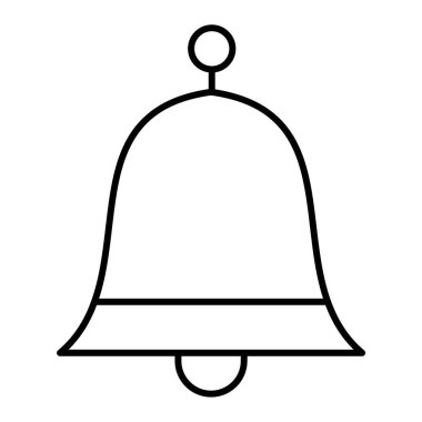 Çan simgesi vektör illüstrasyonu