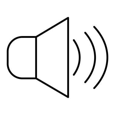 hoparlör vektör illüstrasyonu