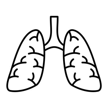 Çizgi film simgesinin vektör çizimi