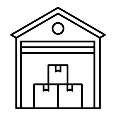 servis simgesi vektör illüstrasyonu