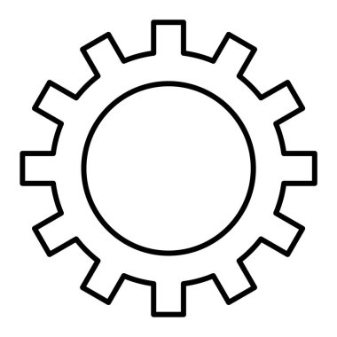 Teçhizat Web simgesi basit illüstrasyon