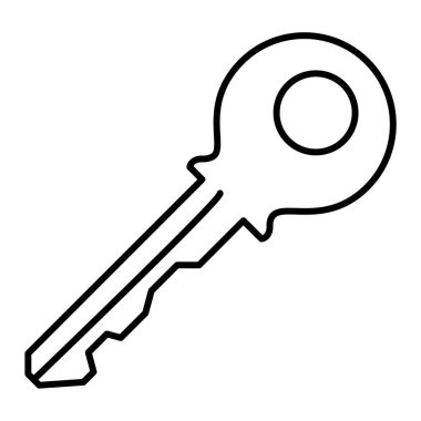 anahtar simgesi. Web Tasarım