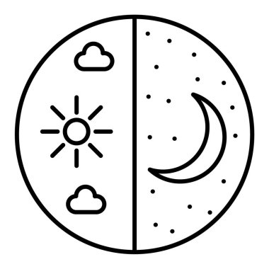 Güneş Simgesi Vektör illüstrasyonu