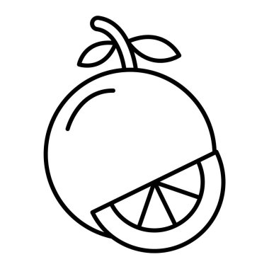 taze meyve ikonu vektör illüstrasyon grafik tasarımı