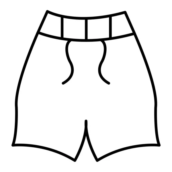 Underwear Web Icon Simple Illustration — Stock Vector