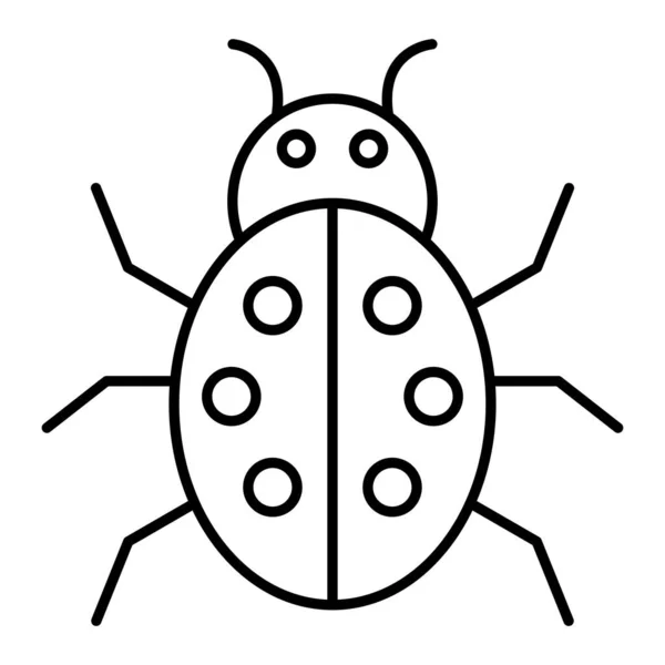 Illustration Vectorielle Icône Bug — Image vectorielle