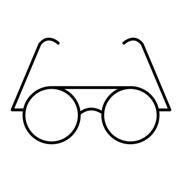 眼镜图标矢量插图 — 图库矢量图片