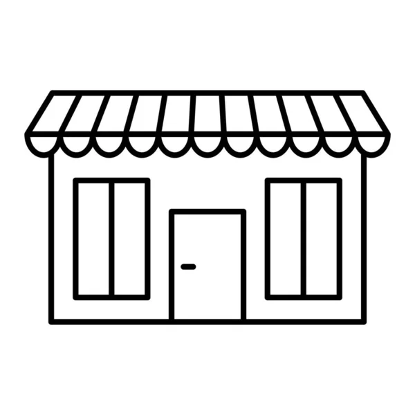 Store Web Icon Simple Design — Stock Vector