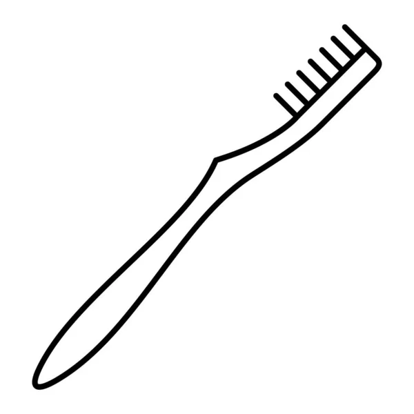 Icône Brosse Dents Illustration Plate Des Icônes Vectorielles Brosse Dents — Image vectorielle