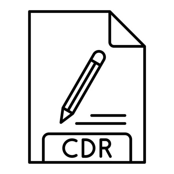 Icona Del Documento Del File Illustrazione Vettoriale — Vettoriale Stock