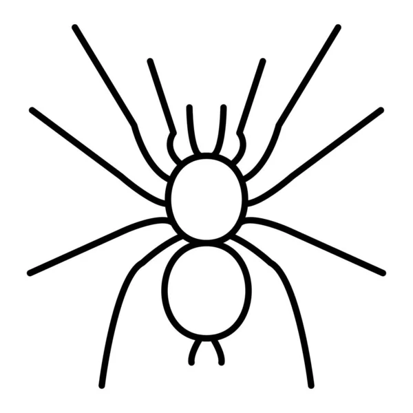 Icono Araña Ilustración Simple Del Símbolo Vector Estrella Para Web — Archivo Imágenes Vectoriales