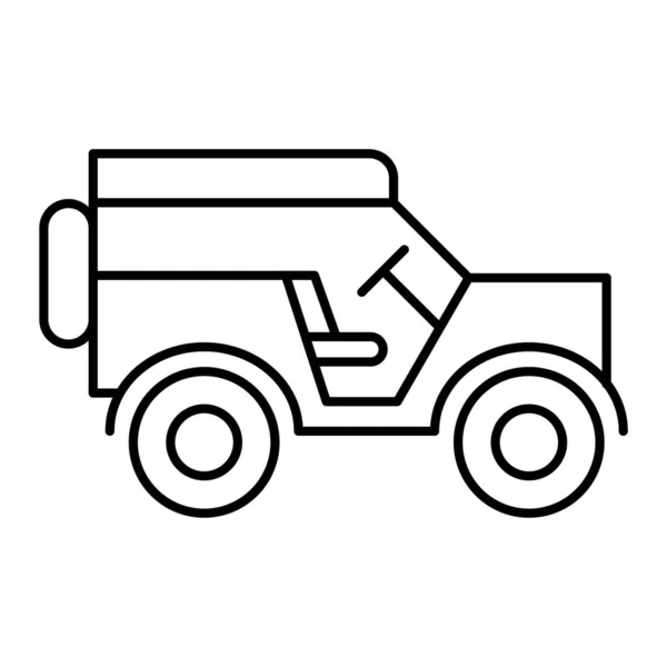 Vektor Illustration Der Lkw Ikone — Stockvektor