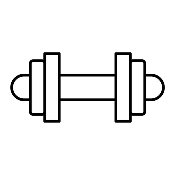 Fitness Equipment Icon Vector Illustration Graphic Design — Stock Vector