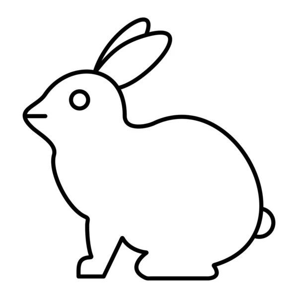 可愛いウサギと卵ベクトルイラストデザイン — ストックベクタ