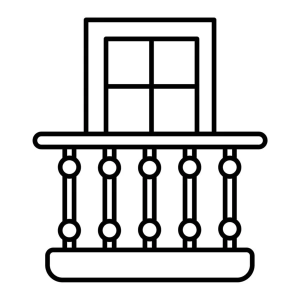 Ikona Budovy Obrys Ilustrace Vektorových Ikon Dřevěného Domu Pro Web — Stockový vektor