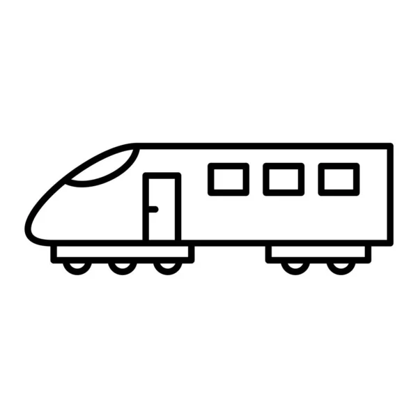 Train Icon Vector Illustration — Stock Vector