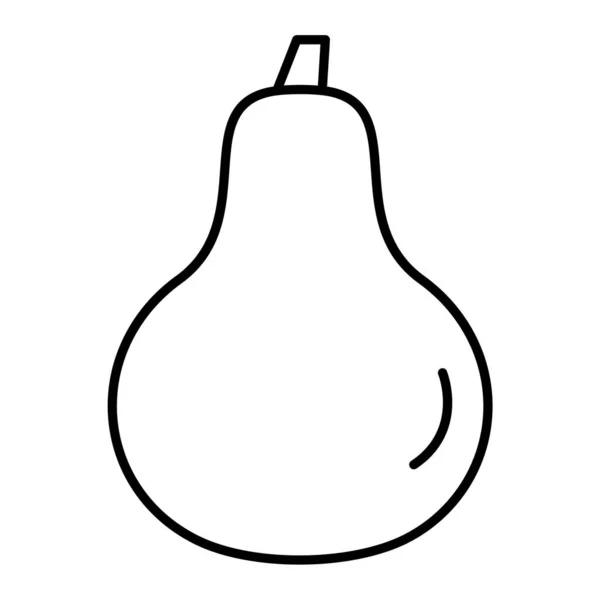 Icono Pera Ilustración Simple Papaya Iconos Vectoriales Frutas Para Web — Archivo Imágenes Vectoriales