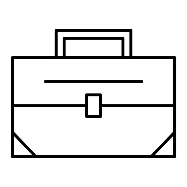 Koffer Pictogram Vector Illustratie — Stockvector