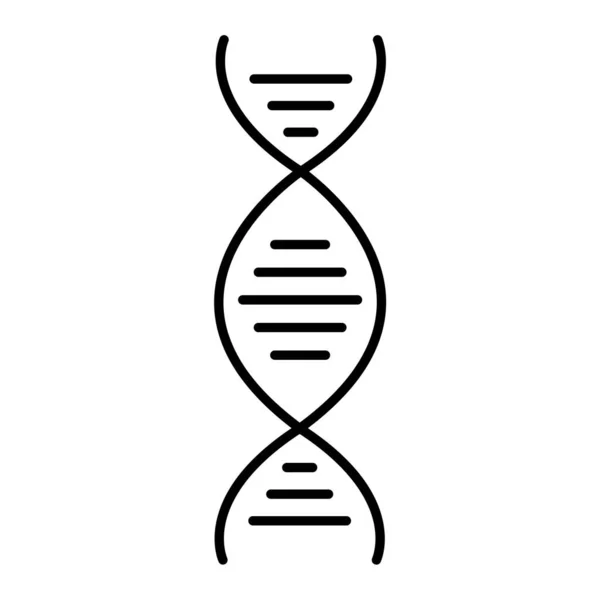 Illustrazione Vettoriale Icona Del Dna — Vettoriale Stock