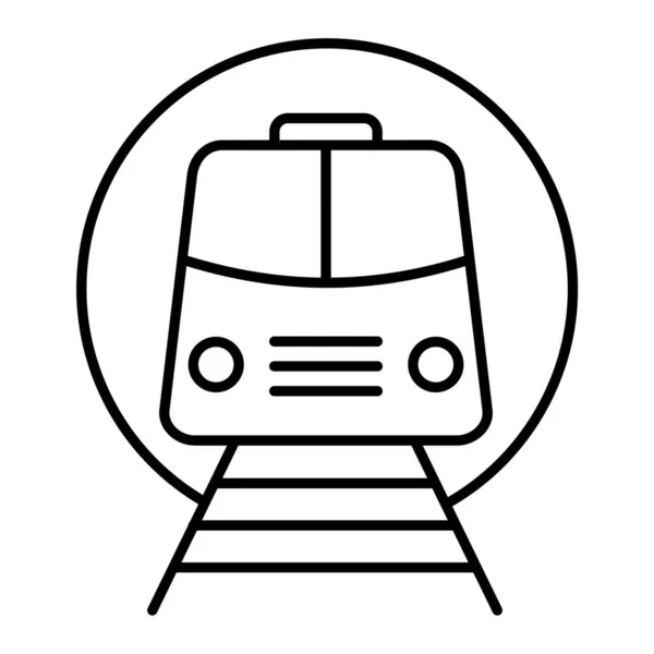 Ilustração Vetor Ícone Trem — Vetor de Stock