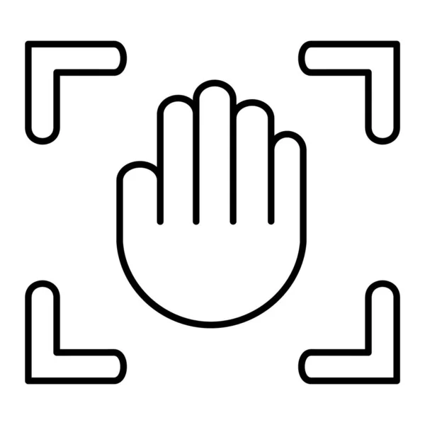 Hand Icon Vector Illustration — Stock Vector