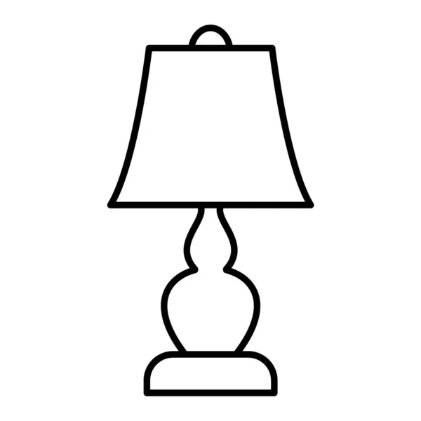 Ícones Lâmpada Simples Vetor Isolado Sobre Fundo Branco — Vetor de Stock
