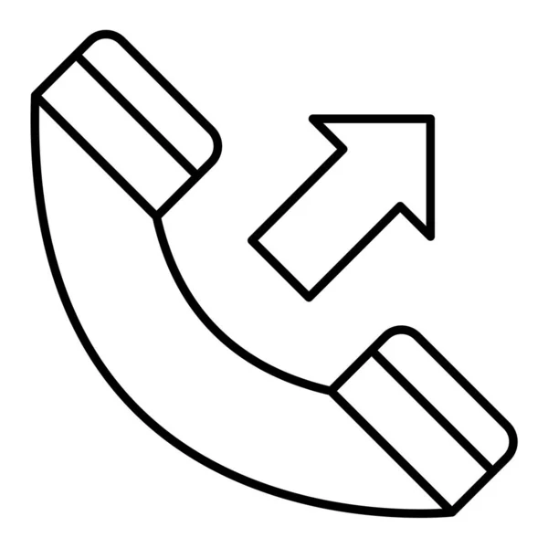 Telefoon Icoon Vectorillustratie — Stockvector