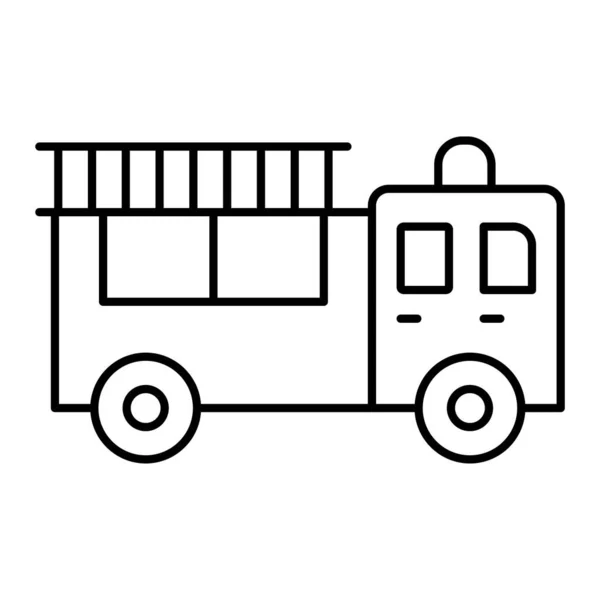 Van Vector Icono Glifo — Vector de stock