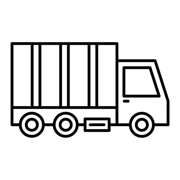 รถบรรท วอย างง ของไอคอนเว — ภาพเวกเตอร์สต็อก