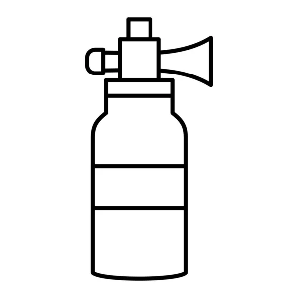 Spray Palack Ikon Vázlat Illusztráció Víz Folyékony Vektor Ikonok Web — Stock Vector