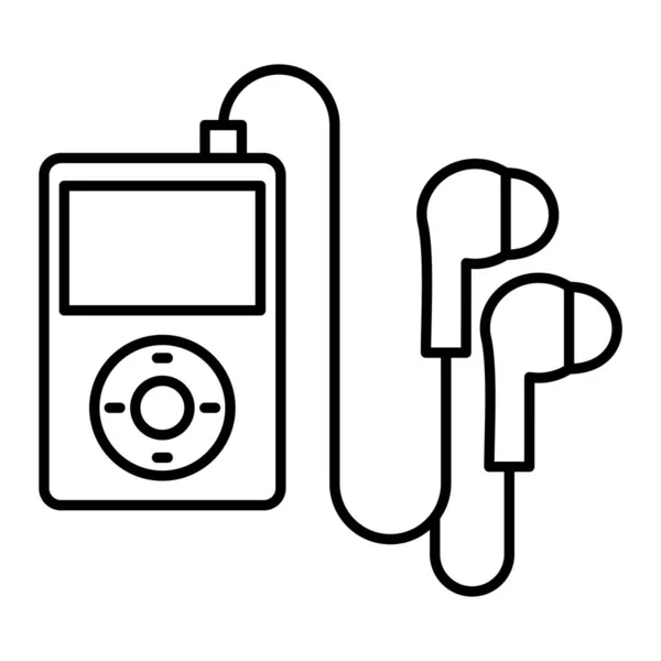 Icône Gadget Périphérique Sur Fond Blanc Illustration Vectorielle — Image vectorielle