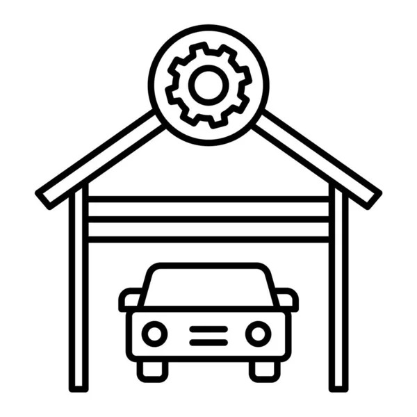 Дизайн Векторной Иллюстрации Ремонта Автомобилей — стоковый вектор