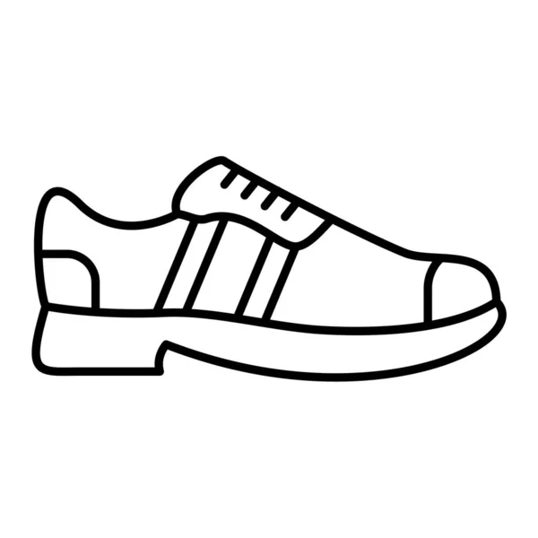 Icono Del Zapato Vector Ilustración — Vector de stock