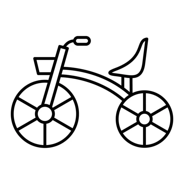 Icono Bicicleta Vector Ilustración — Archivo Imágenes Vectoriales