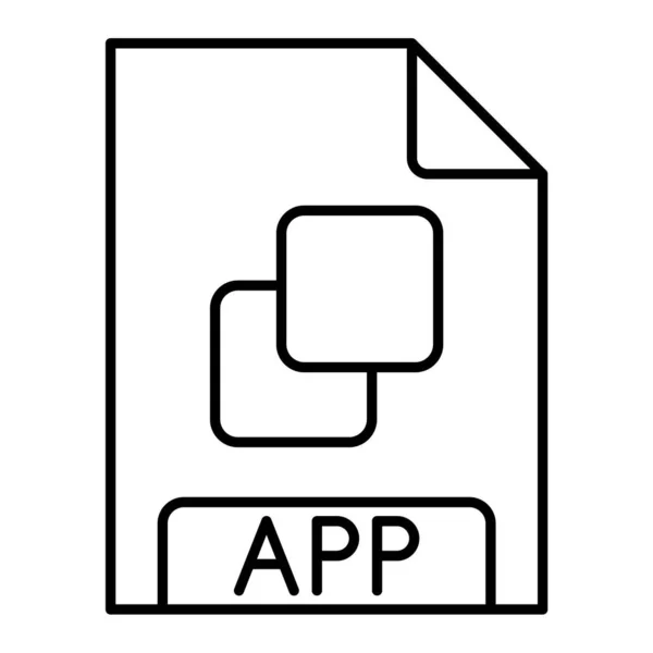 Pictogram Bestandsformaat Vectorillustratie — Stockvector