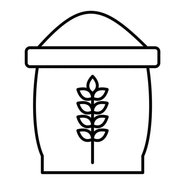 Іконка Пшениці Векторна Ілюстрація — стоковий вектор