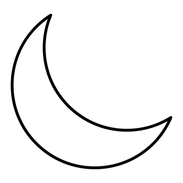 Векторная Иллюстрация Луны — стоковый вектор