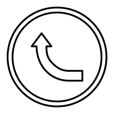 Ok simgesi. Web için ok vektör simgelerinin özet çizimi