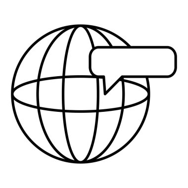 genel ağ simgesi çizimi