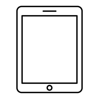 Akıllı telefon aygıtı teknoloji vektör illüstrasyonu