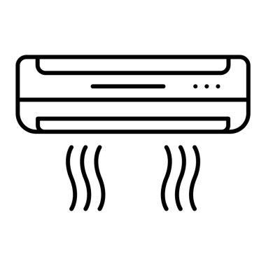 Klima vektör simgesi