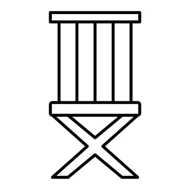 sandalye simgesi çizimi