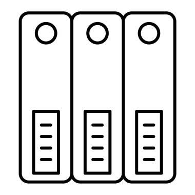 vektör dizinleri düz simge