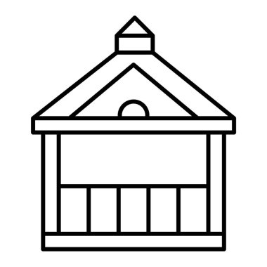 Modern b 'nin vektör illüstrasyonu eksik simgesi