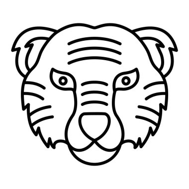 Kaplan kafasının vektör illüstrasyonu