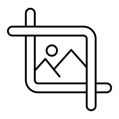 Bir resmin vektör illüstrasyonu