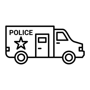 Teslimat servisi ikon vektörü. İnce çizgi işareti. izole edilmiş sınır sembolü çizimi