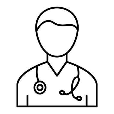 Doktor Simge vektör illüstrasyonu