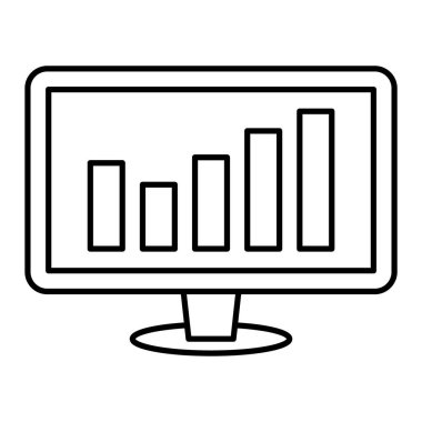 seo modern simgesinin vektör illüstrasyonu