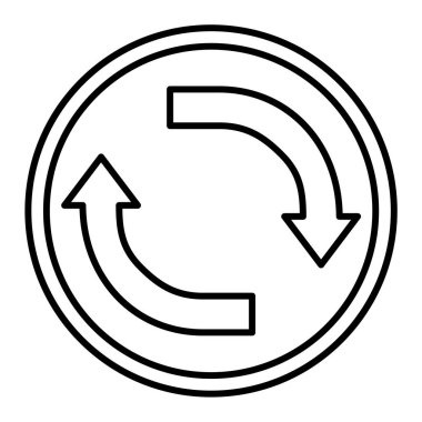 Ok simgesi. Web için ok vektör simgelerinin özet çizimi